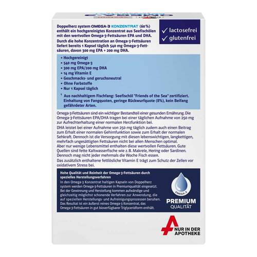Doppelherz Omega-3 Konzentrat system Kapseln - 2