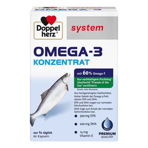 Doppelherz Omega-3 Konzentrat system Kapseln - 1
