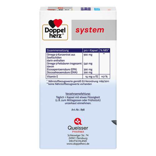 Doppelherz Omega-3 Konzentrat system Kapseln - 3