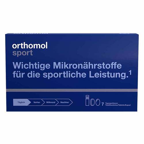 Orthomol Sport Trinkfl&auml;schchen / Tabletten /Kapseln Kombipackung  - 1