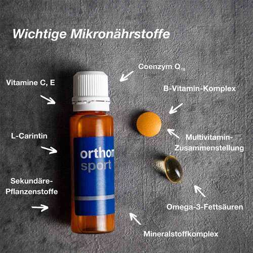 Orthomol Sport Trinkfl&auml;schchen / Tabletten /Kapseln Kombipackung  - 3