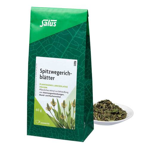 Spitzwegerichbl&auml;tter Arzneitee Bio Salus - 1