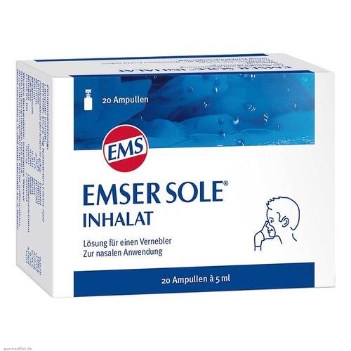 Emser Sole Inhalat L&ouml;sung f&uuml;r e.Vernebler - 1