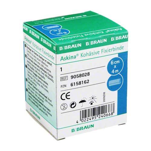Askina Fixierbinde koh&auml;siv 6 cmx4 m - 1
