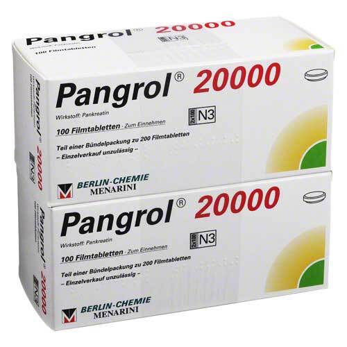 Pangrol 20.000 magensaftresistente Tabletten - 1