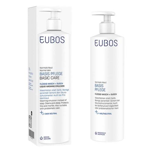 Eubos Fl&uuml;ssig blau unparf&uuml;miert - 1