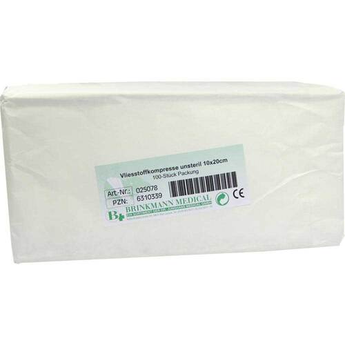 VLIESSTOFF-KOMPRESSEN unsteril 10x20 cm 4fach - 1