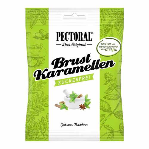 Pectoral Brustkaramellen zuckerfrei Beutel - 1