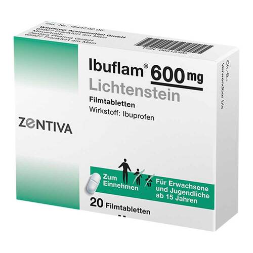 Ibuflam 600 mg Lichtenstein Filmtabletten - 1