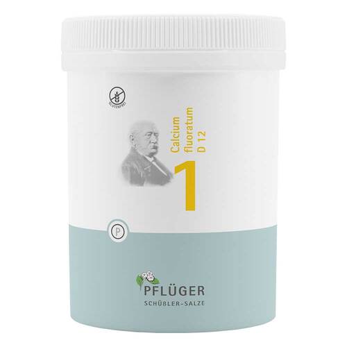 Biochemie Pfl&uuml;ger 1 Calcium fluoratum D 12 Tabletten  - 1