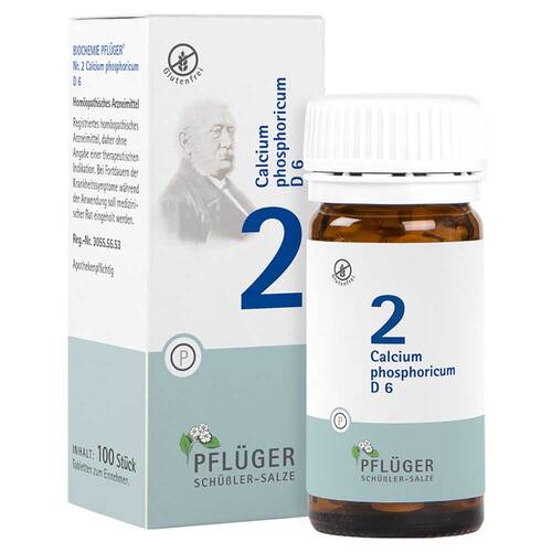 Biochemie Pfl&uuml;ger 2 Calcium phosphoricum D 6 Tabletten  - 1