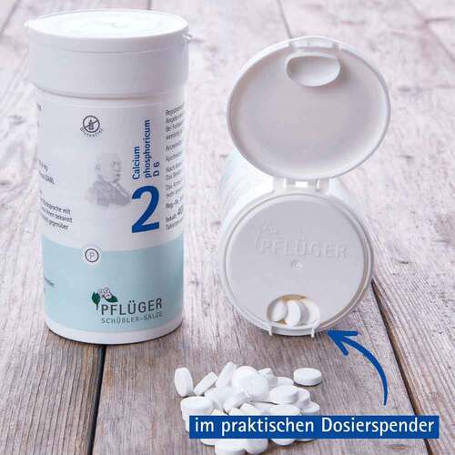 Biochemie Pfl&uuml;ger 2 Calcium phosphoricum D 6 Tabletten  - 4