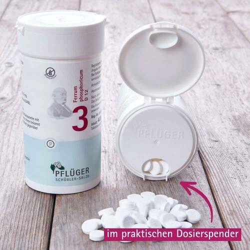 Biochemie Pfl&uuml;ger 3 Ferrum phosphoricum D 12 Tabletten  - 4