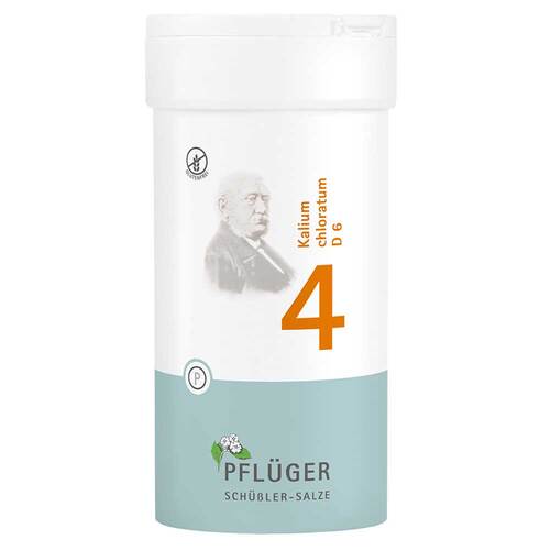 Biochemie Pfl&uuml;ger 4 Kalium chloratum D 6 Tabletten - 1