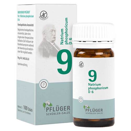 Biochemie Pfl&uuml;ger 9 Natrium phosphoricum D 6 Tabletten  - 1