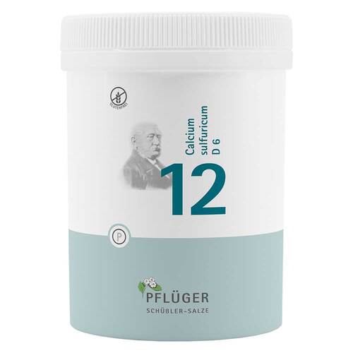 Biochemie Pfl&uuml;ger 12 Calcium sulfuricum D 6 Tabletten  - 1