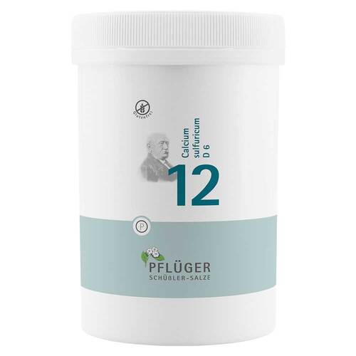 Biochemie Pfl&uuml;ger 12 Calcium sulfuricum D 6 Tabletten  - 1