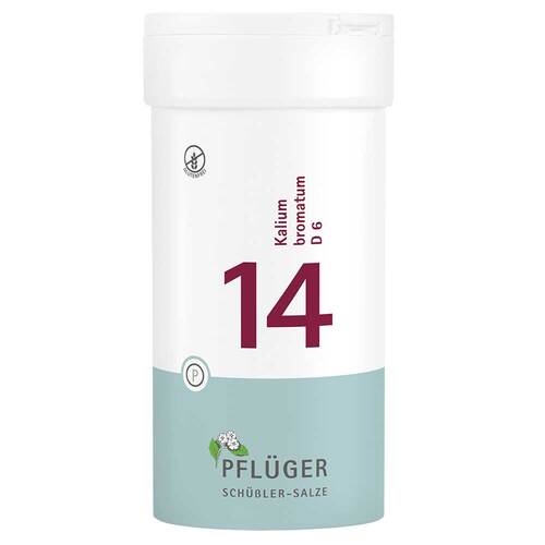Biochemie Pfl&uuml;ger 14 Kalium bromatum D 6 Tabletten - 1