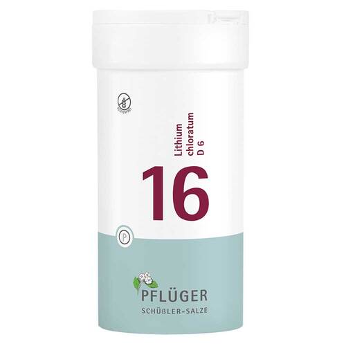 Biochemie Pfl&uuml;ger 16 Lithium chloratum D 6 Tabletten  - 1
