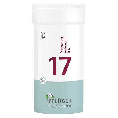 Biochemie Pfl&uuml;ger 17 Manganum sulfuricum D 6 Tabletten  - 1