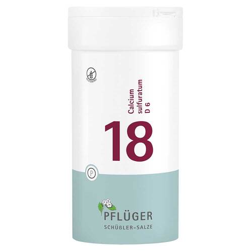Biochemie Pfl&uuml;ger 18 Calcium sulfuratum D 6 Tabletten  - 1