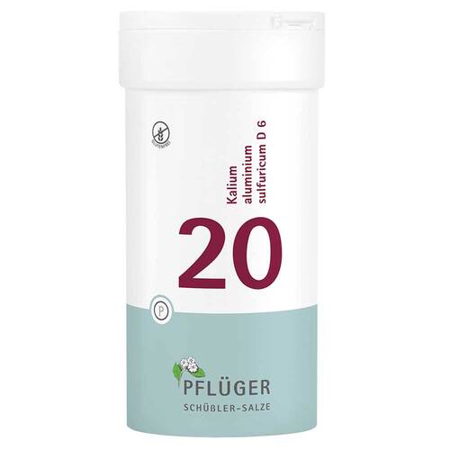 Biochemie Pfl&uuml;ger 20 Kalium alumin.sulfuricum D 6 Tabletten  - 1