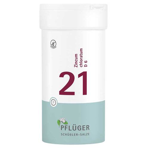 Biochemie Pfl&uuml;ger 21 Zincum chloratum D 6 Tabletten  - 1