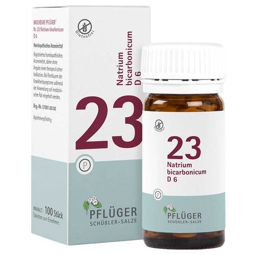 Biochemie Pfl&uuml;ger 23 Natrium bicarbonicum D 6 Tabletten  - 1