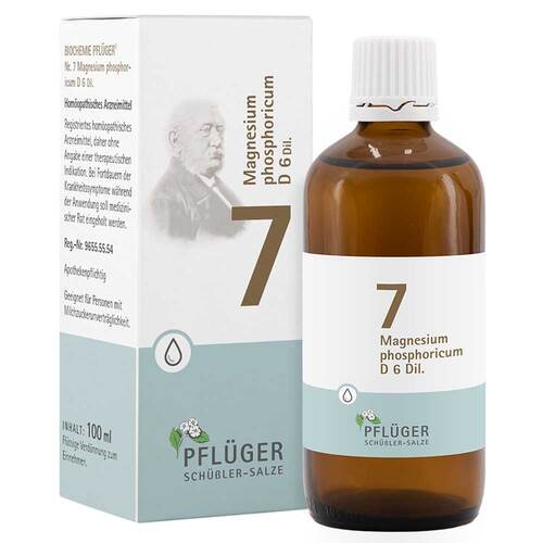Biochemie Pfl&uuml;ger 7 Magnesium phosphoricum D 6 Tro - 1