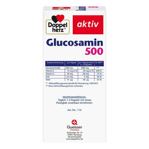 Doppelherz Glucosamin 500 Kapseln - 3