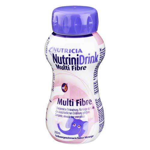 Nutrinidrink Multifibre Erdbeergeschmack - 1