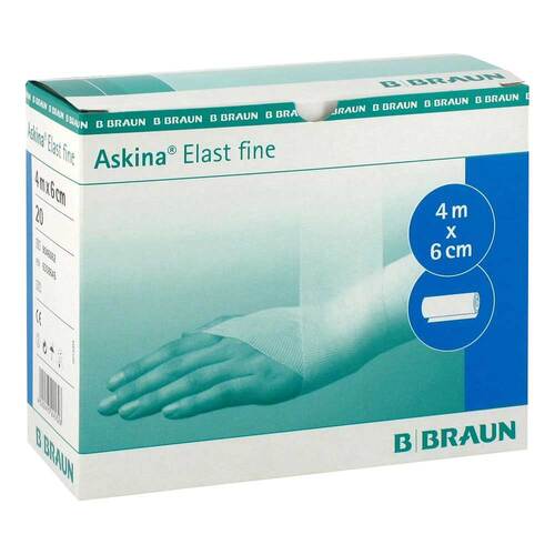Askina Elast Fine Binde 6 cmx4 m lose - 1