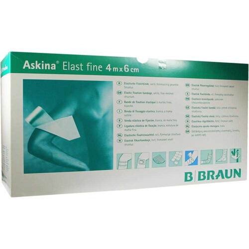 Askina Elast Fine Binde 6 cmx4 m lose - 1