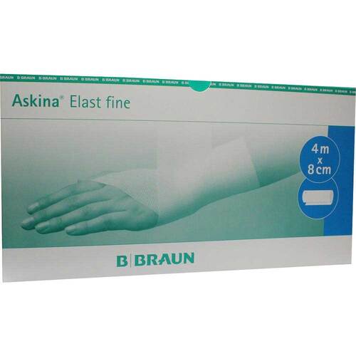 Askina Elast Fine Binde 8 cmx4 m lose - 1