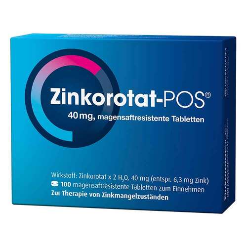 Zinkorotat Pos magensaftresistente Tabletten - 1
