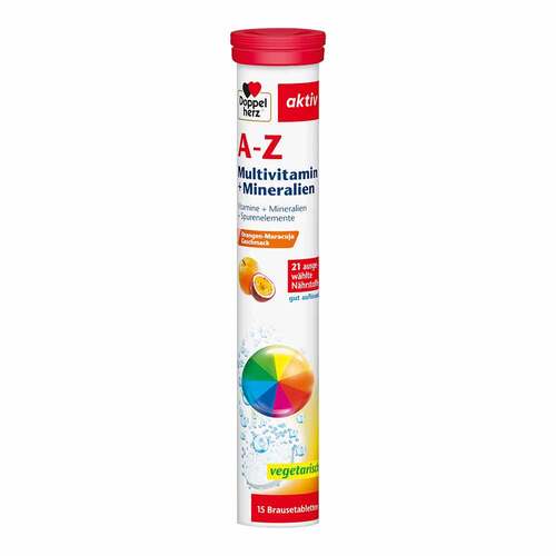 Doppelherz A-Z Multivitamin + Mineralien Brausetabletten  - 1