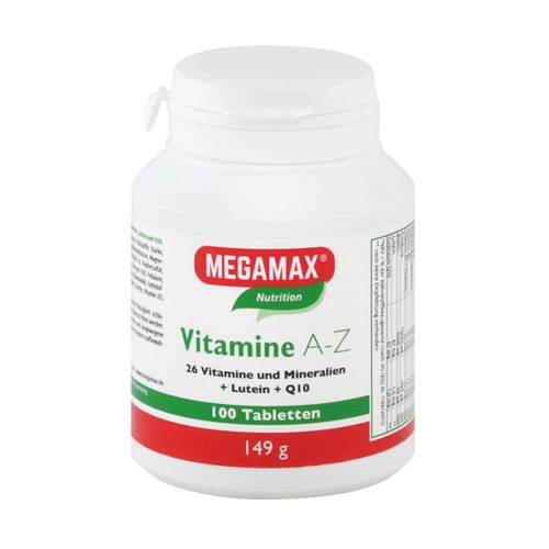 Megamax Vitamine A-Z + Q10+Lutein Tabletten - 1