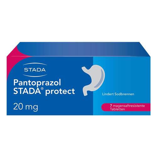 Pantoprazol Stada protect 20 mg magensaftresistent Tabletten  - 1