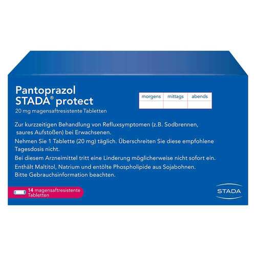 Pantoprazol Stada protect 20 mg magensaftresistent Tabletten  - 2
