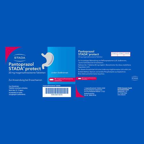 Pantoprazol Stada protect 20 mg magensaftresistent Tabletten  - 7