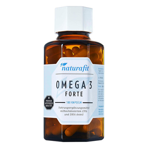 Naturafit Omega-3 forte Kapseln - 1