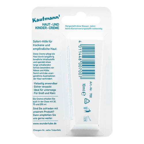 Kaufmanns Haut und Kindercreme - 2