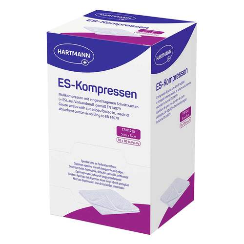 ES-Kompressen steril 5x5 cm 12fach Gro&szlig;packung - 1