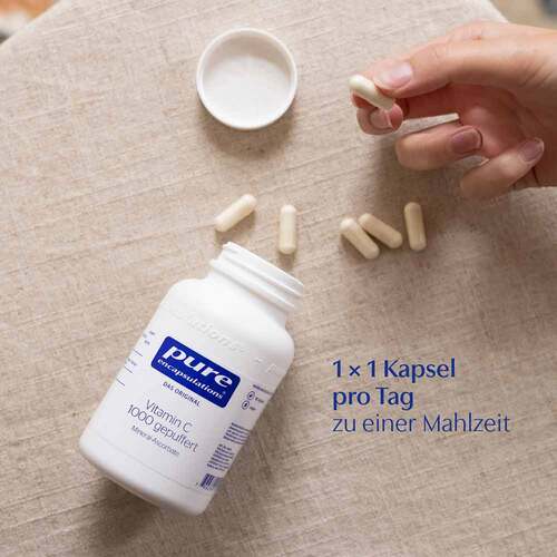 Pure Encapsulations Vitamin C 1000 gepuffert Kapseln  - 4