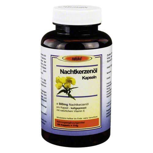 Nachtkerzen&ouml;l Kapseln 500 mg - 1