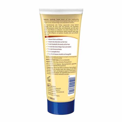 Bullrich Heilerde Paste ohne Schachtel - 3