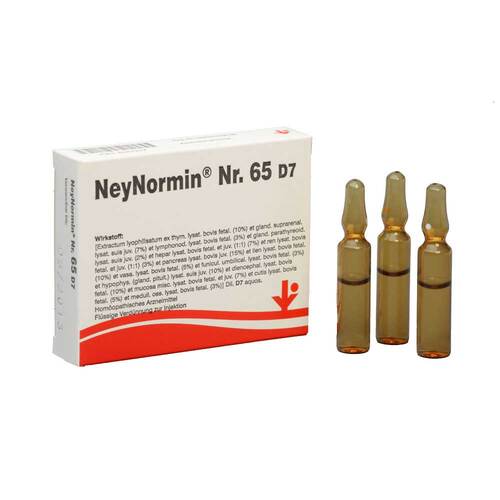 NEYNORMIN Nr.65 D 7 Ampullen - 1