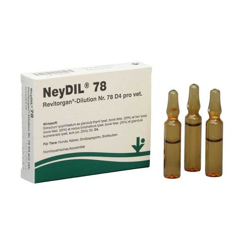 Neydil Nr.78 Revitorgan Dil.D 4 pro Ampullen vet. (f&uuml;r Tiere) - 1