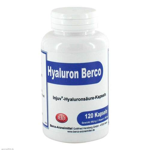 HYALURON BERCO Injuv Kapseln - 1
