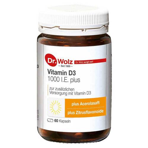 Vitamin D3 1000 I.E. plus Dr.Wolz Kapseln - 1